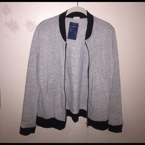 RARE gray bomber jacket