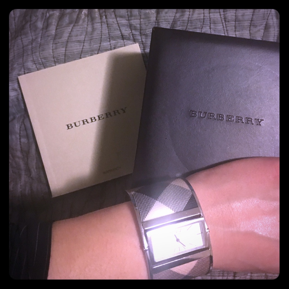 Burberry Cuff Watch/Bracelet