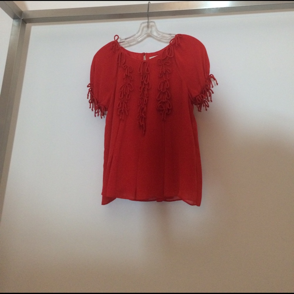 Silk Leifsdottir Top with bow detail