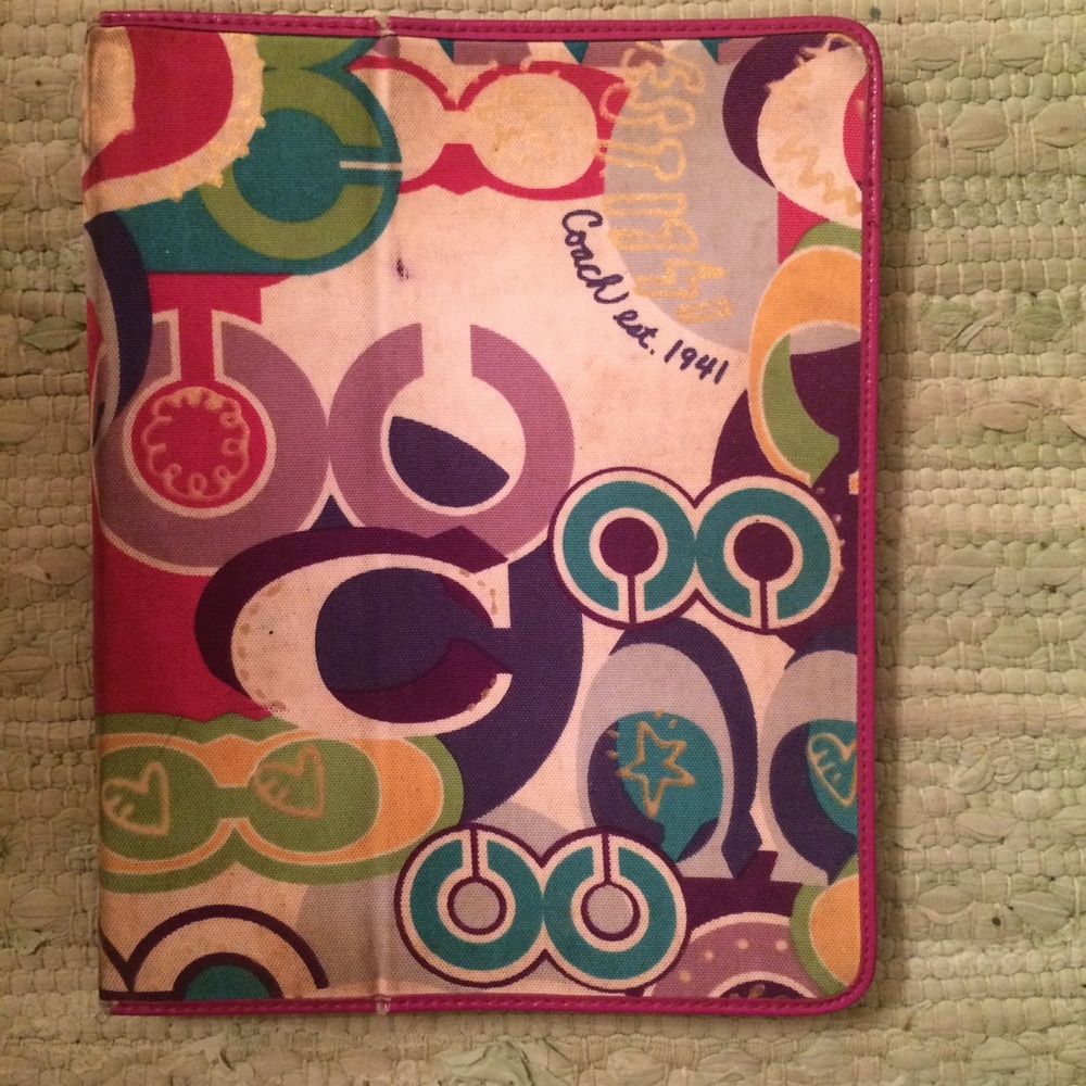 🔥FLASH SALE Coach IPad cover. MAKE ME AN OFFER