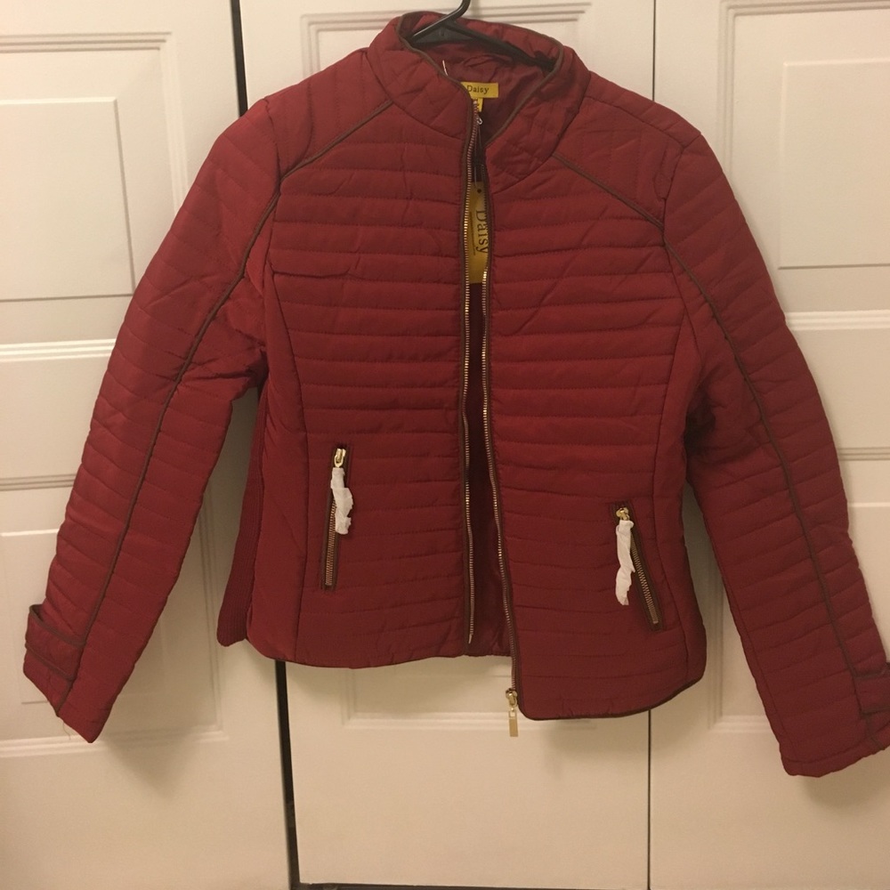 Puffed Red Jacket (M)