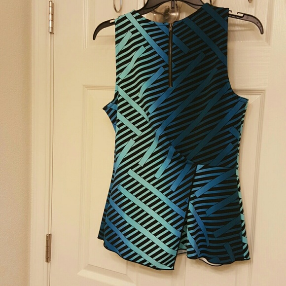 🎈Sale NEW WORTHINGTON Peplum Top (Med left) - Picture 5 of 5