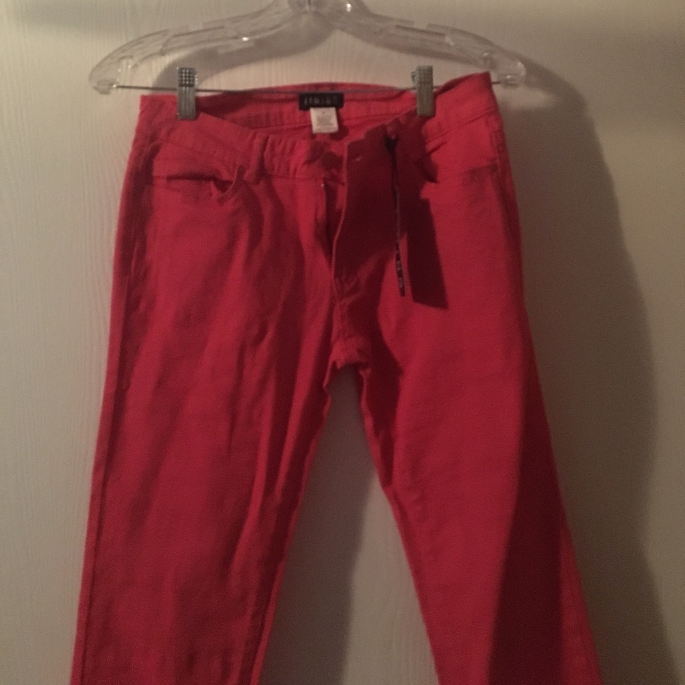 Cropped Skinny Pants