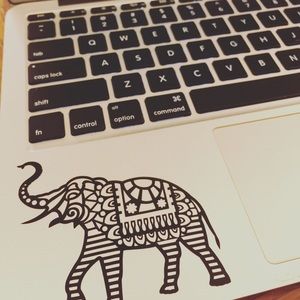 Tribal Elephant Vinyl Decal