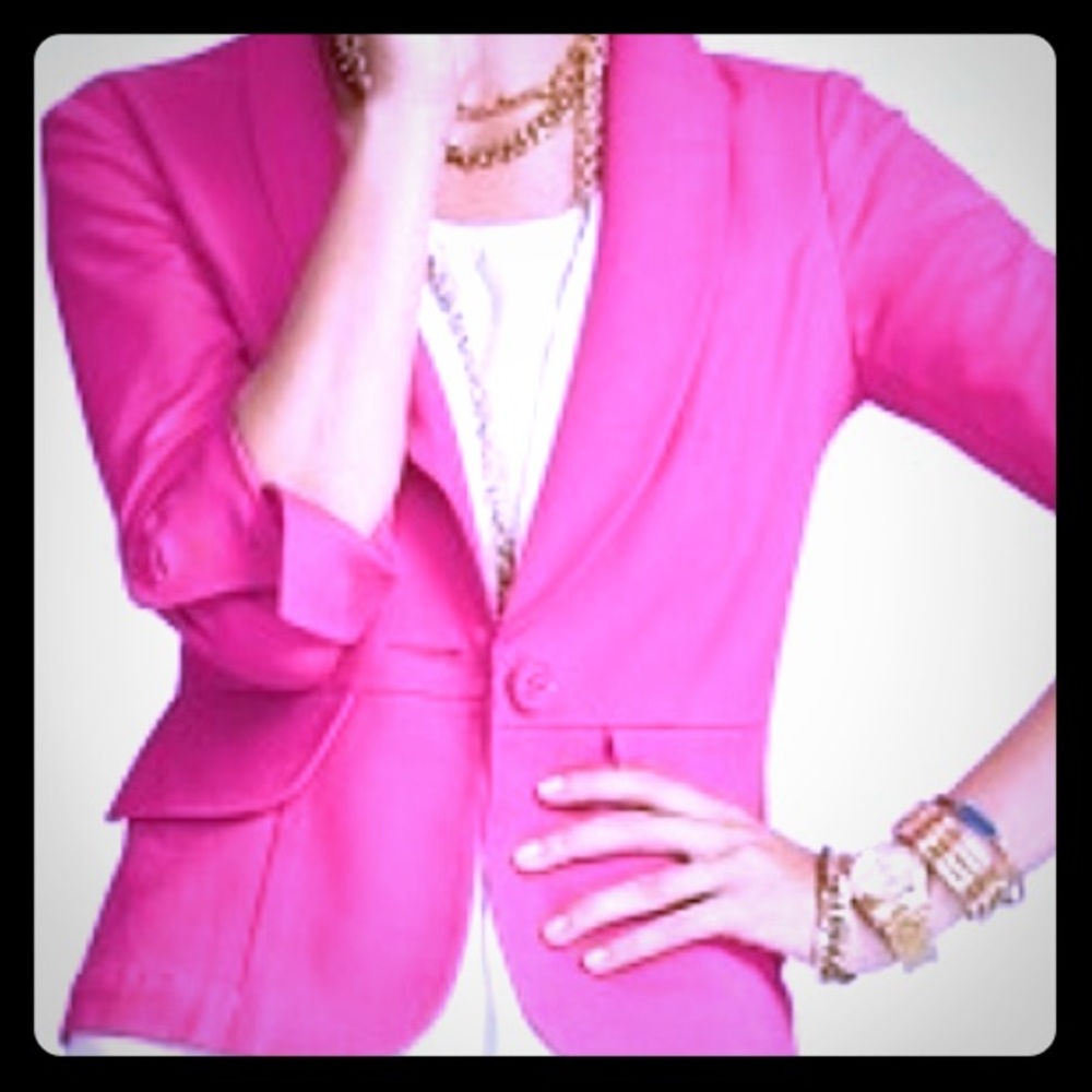 CAbi Power Pink Blazer