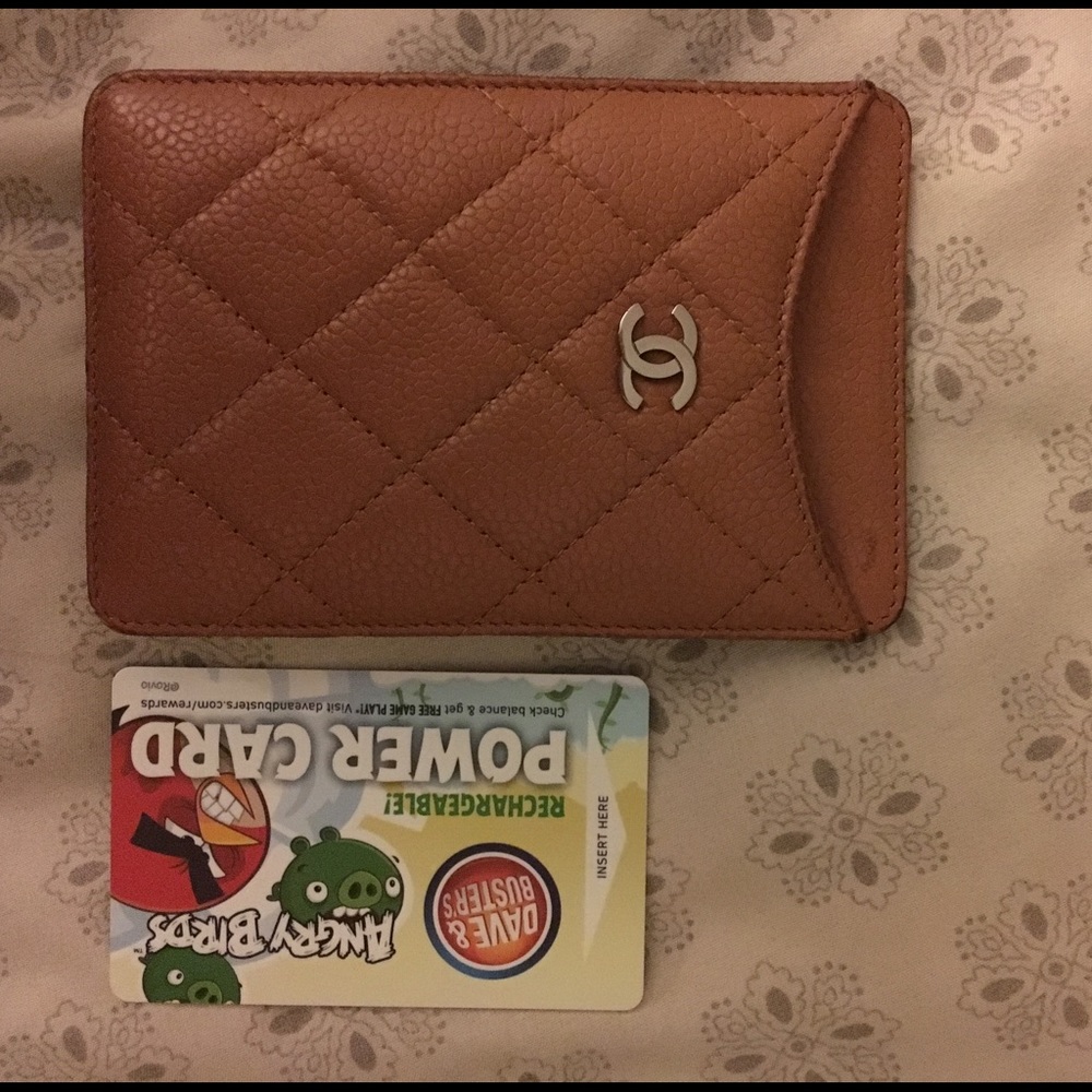 Authentic Chanel business card / phone case