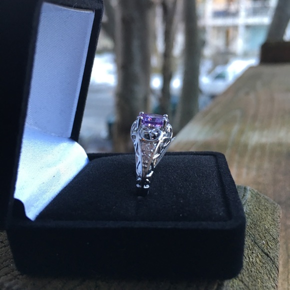 🌟SIZE 6 LEFT🌟VINTAGE STYLE AMETHYST - Picture 6 of 11