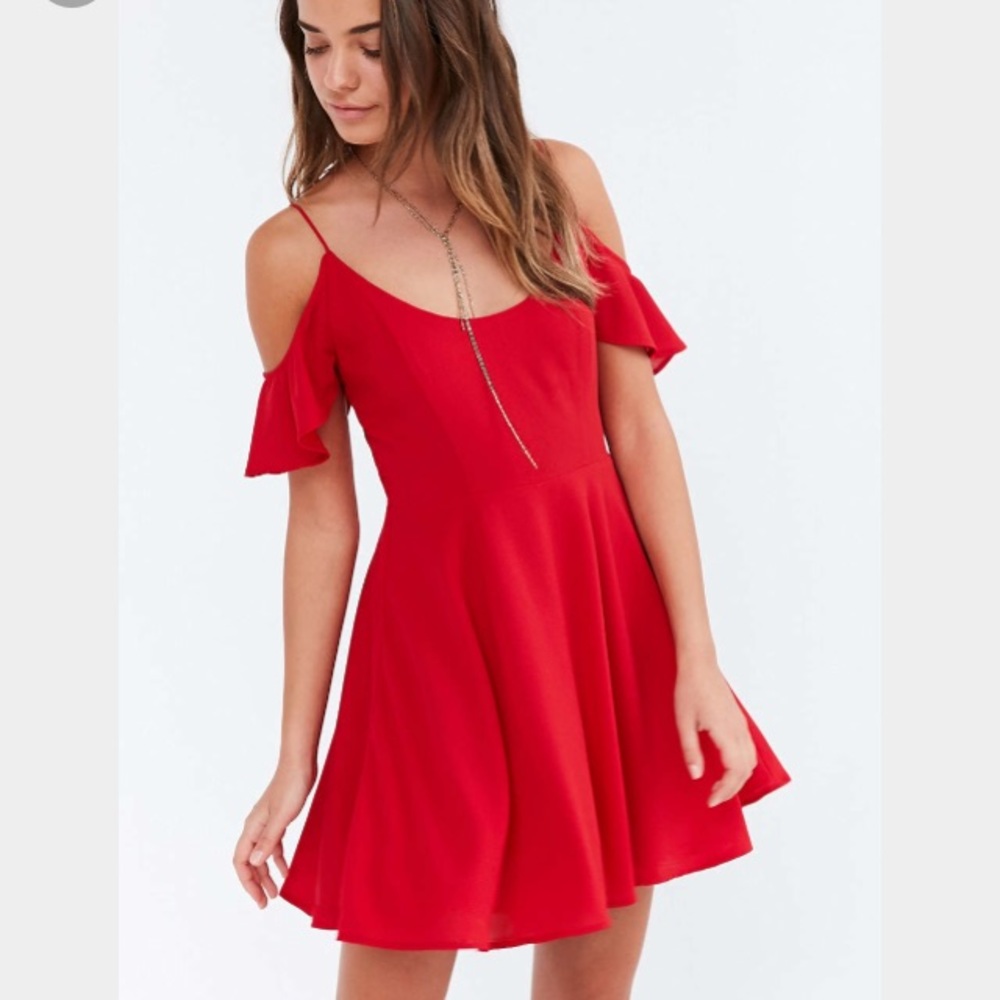 Urban Outfitters Kimchi blue red dress