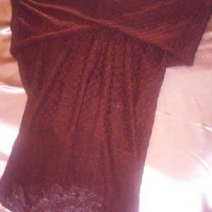 Women cowl neck light weight sw Kenneth Cole sz S