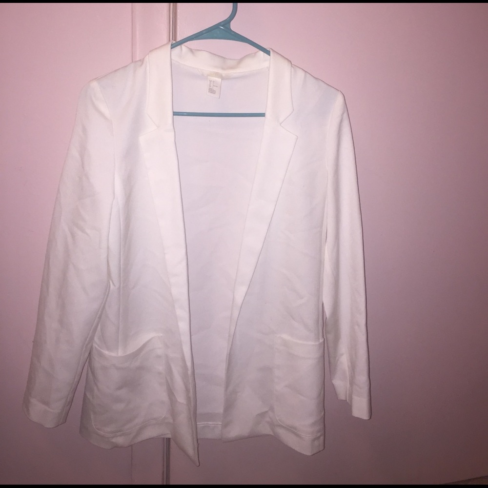 White blazer