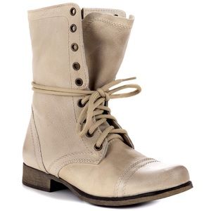 Steve Madden Troopa Boot - Off White