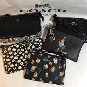 Coach wristlets