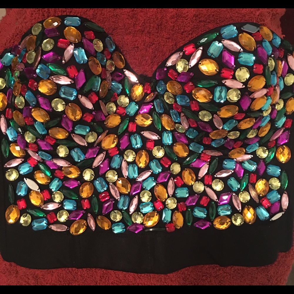 Crop Top Bustier