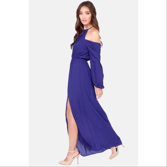 ❌SOLD❌Royal Blue Maxi Dress - Picture 2 of 8