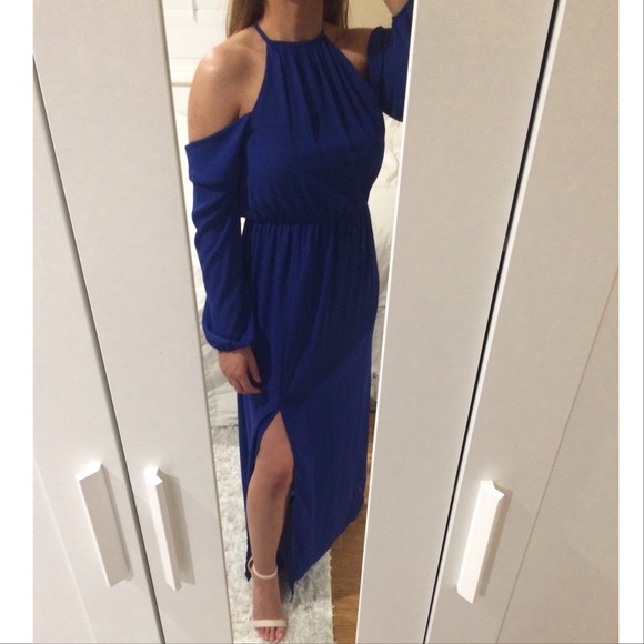 ❌SOLD❌Royal Blue Maxi Dress - Picture 5 of 8