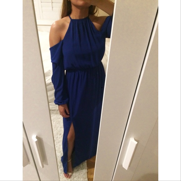 ❌SOLD❌Royal Blue Maxi Dress - Picture 6 of 8