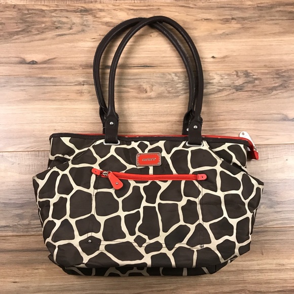 giraffe diaper bag