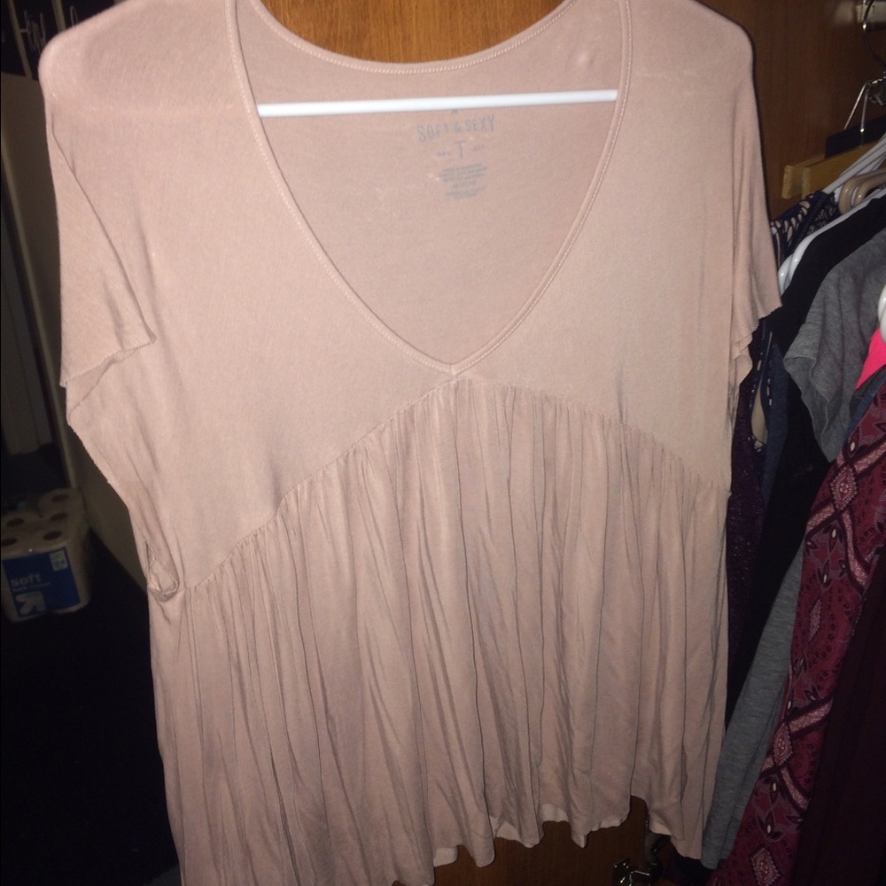 American Eagle Babydoll Top
