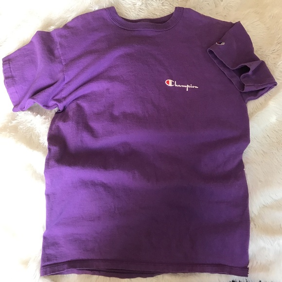 VINTAGE ☔️ CHAMPION CREWNECK TEE SIZE LARGE MENS - Picture 4 of 4