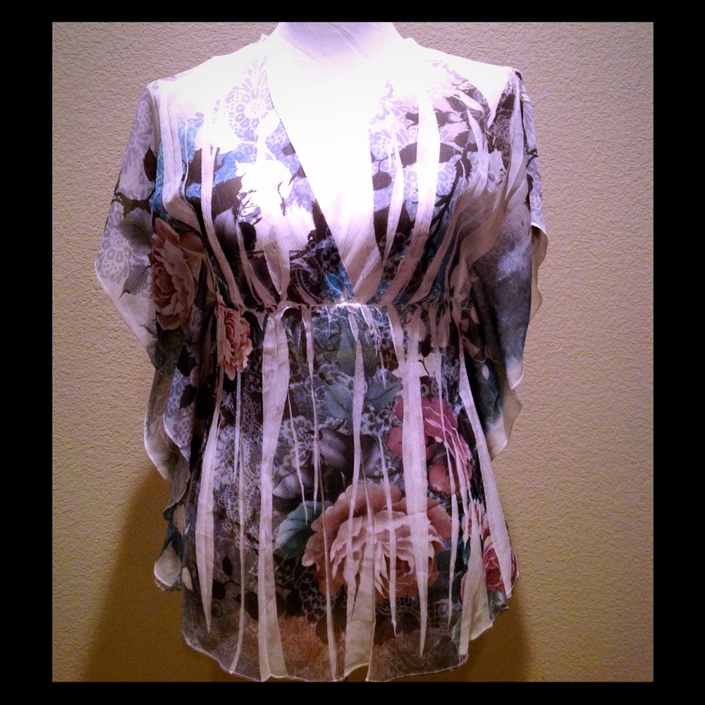 Floral & Paisley Blouse
