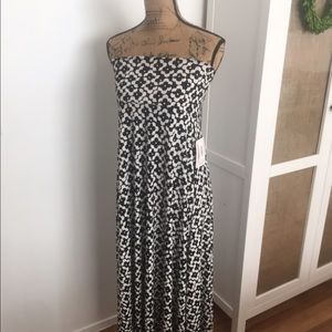 LuLaRoe Maxi Skirt Black & White