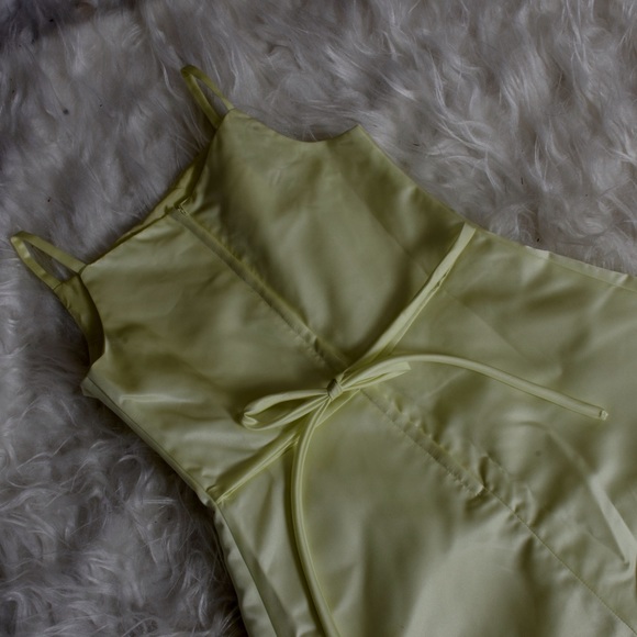 Formal lime dress - Picture 4 of 4