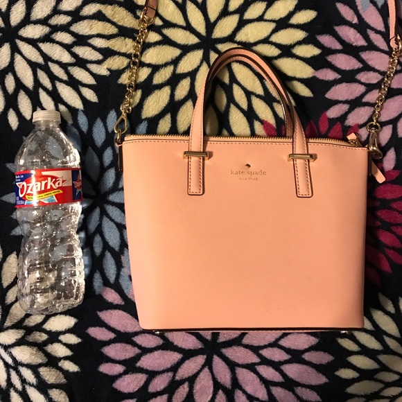 Blush Pink KATE SPADE mini Satchel - Picture 1 of 5