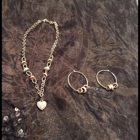 High end fashion set necklace and earrings ** - Picture 1 of 4