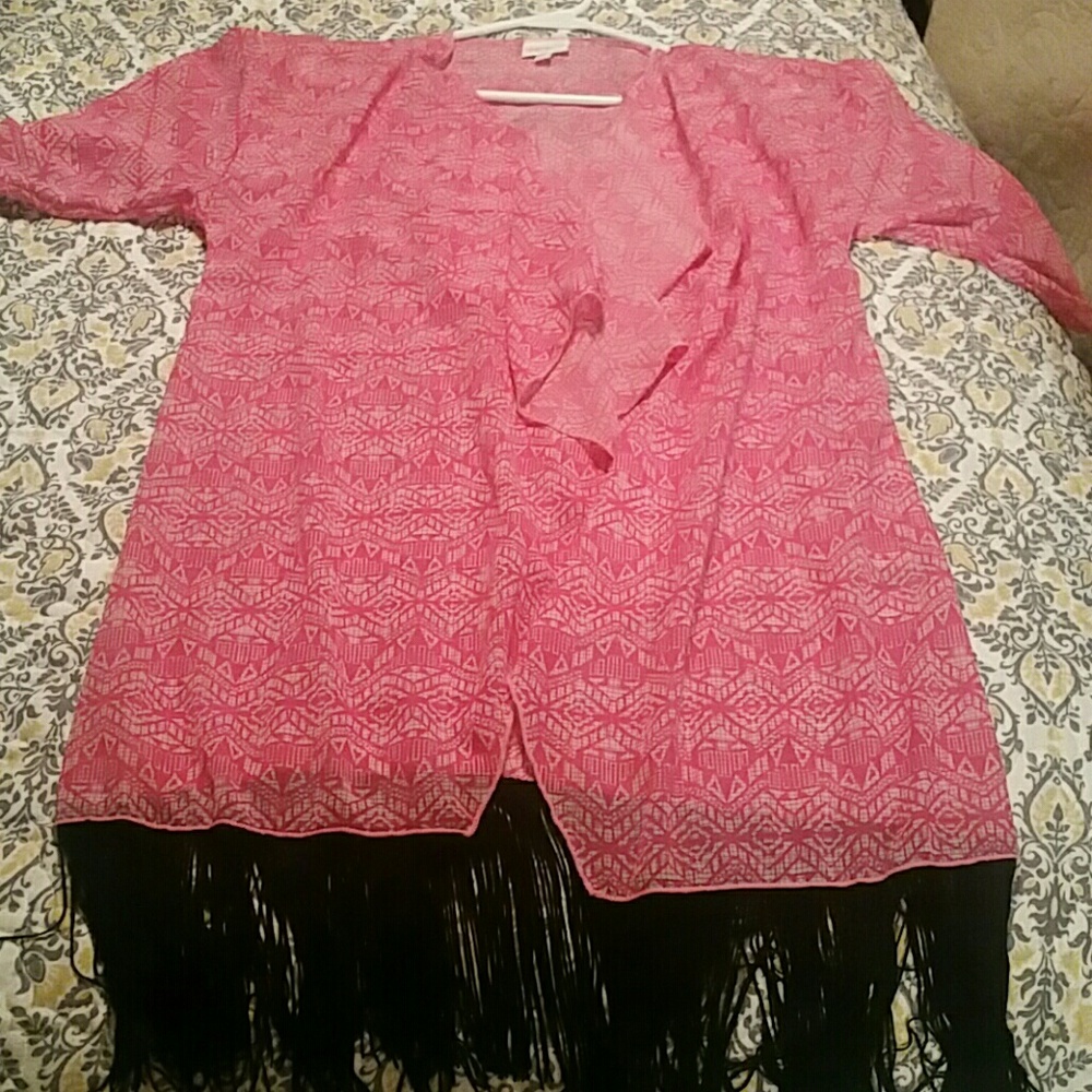 Lularoe Monroe with tassels