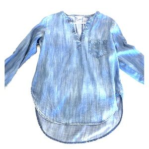 Lou & Grey Denim Top (XS)