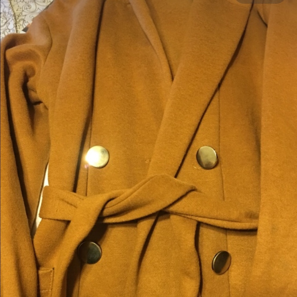 Double breasted pea coat