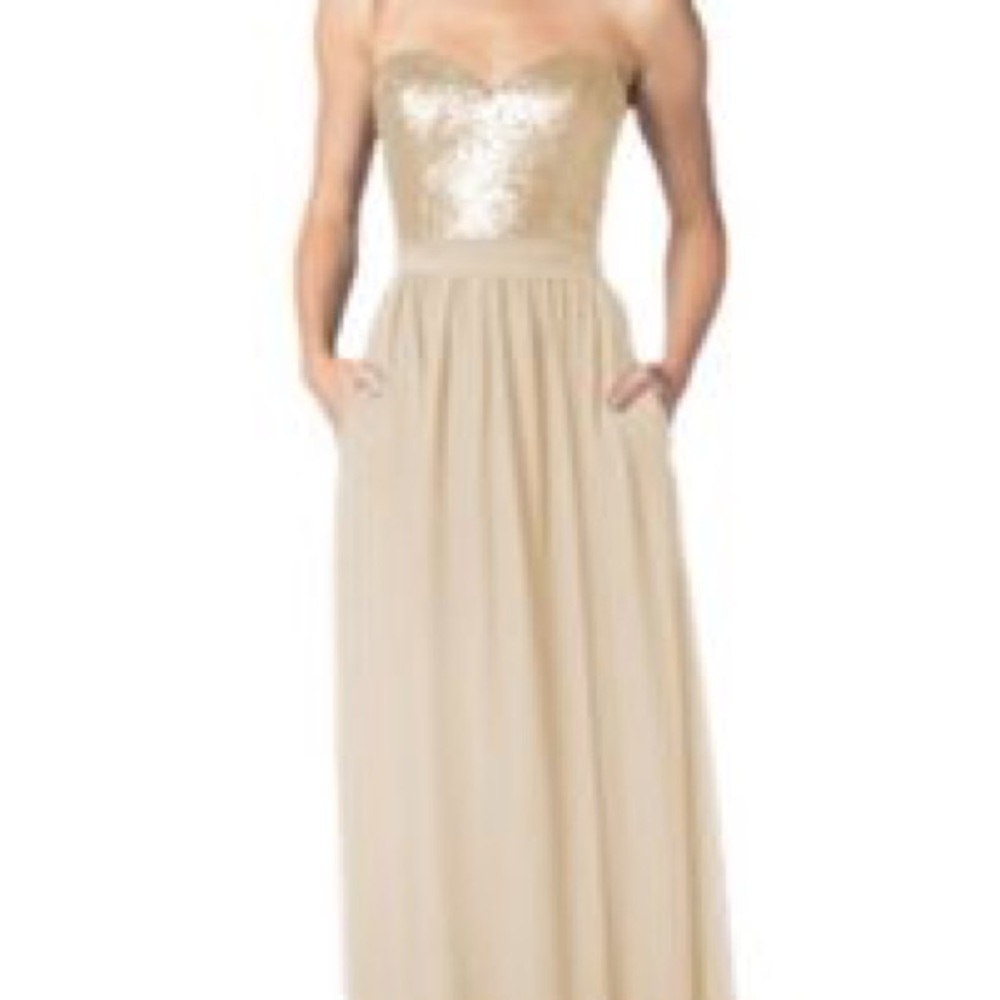 Bari Jay 1630 gold dress