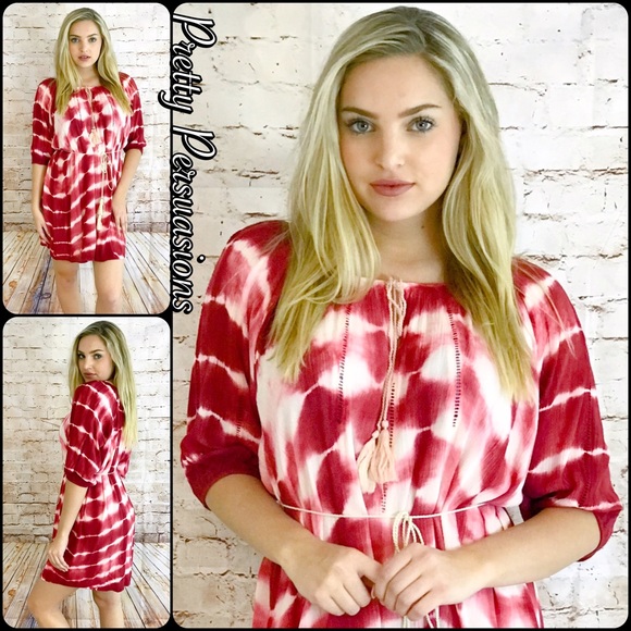 CLEARANCE‼️ NWT Boho Tie Dyed Festival Dress - Picture 4 of 4