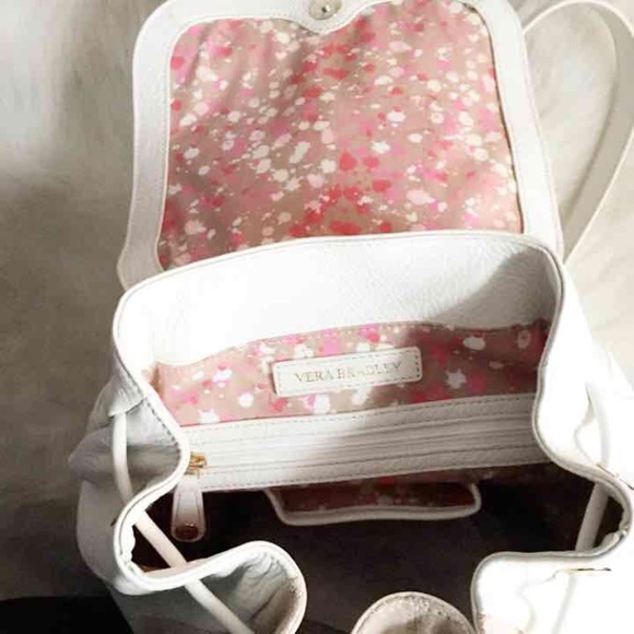 Vera Bradley Bags - Amy Gold Shimmer Leather Backpack Vera Bradley Bags - Amy Gold Shimmer Leather Backpack