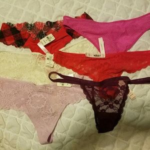 6 pairs VS panties brand new w tags