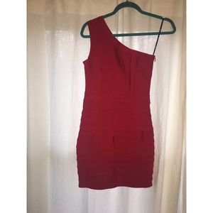 Forever 21 apple red bandage dress
