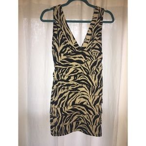 Forever 21 animal print dress