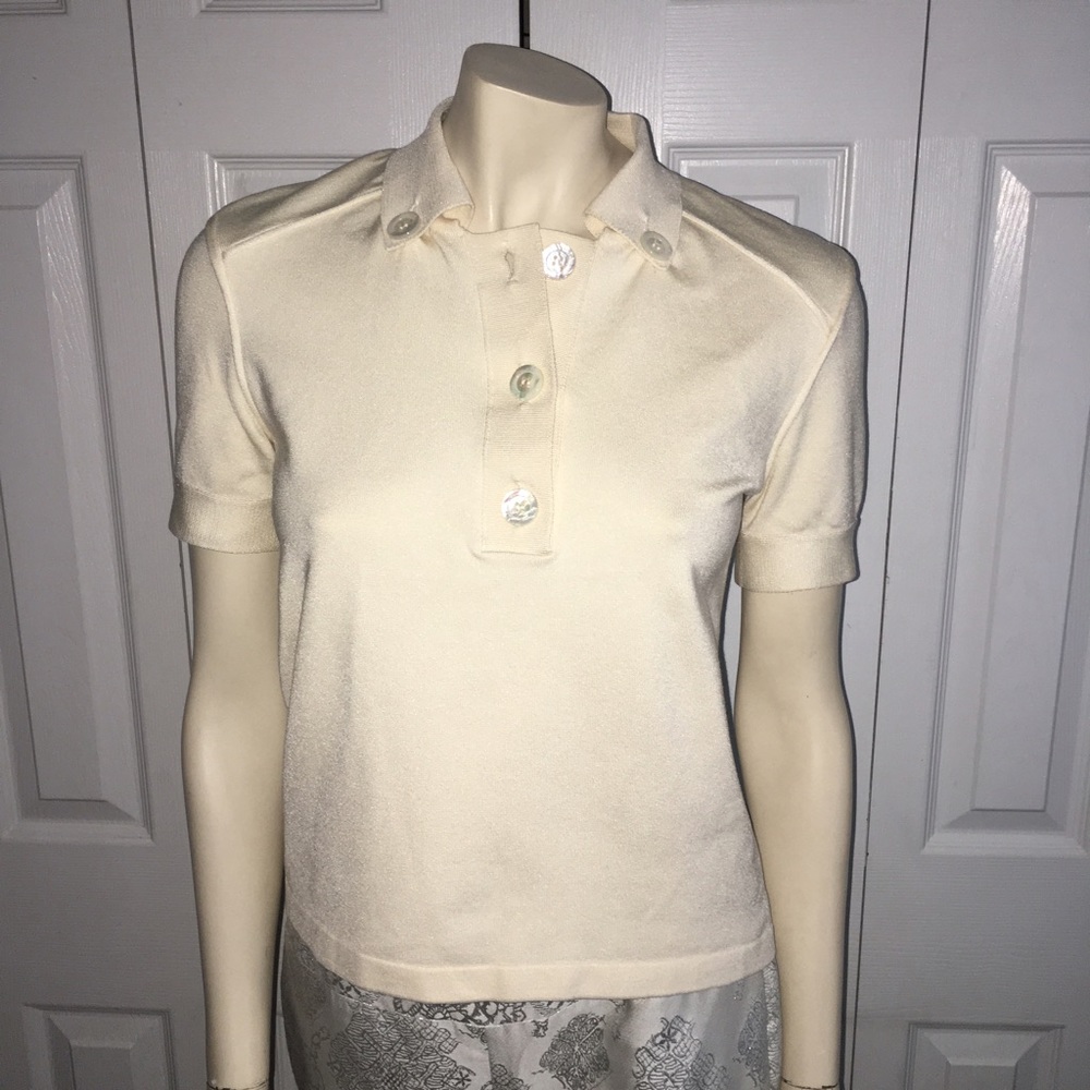 Oscar de la Renta Silk Shirt
