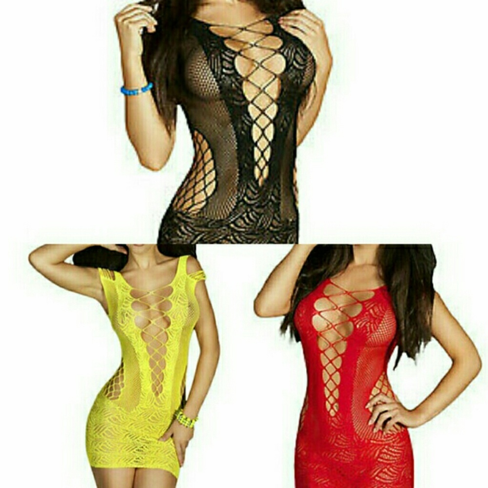 Sexy Lingerie night dress chemise Women Sleepwear