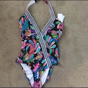 Trina Turk one piece swim size 8