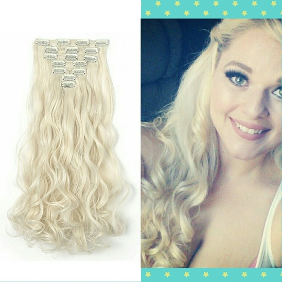 Accessories - Platinum blonde Clip Ins