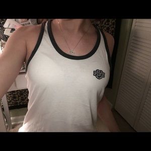 XS PINK racerback tank