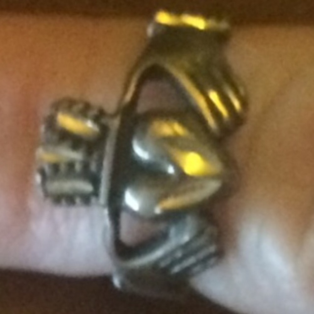 💚🍀Antique Claddaugh Irish 🍀 Ring 💍