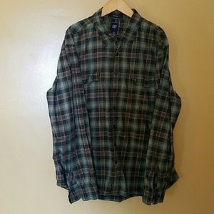 Gap long sleeve, button down shirt.