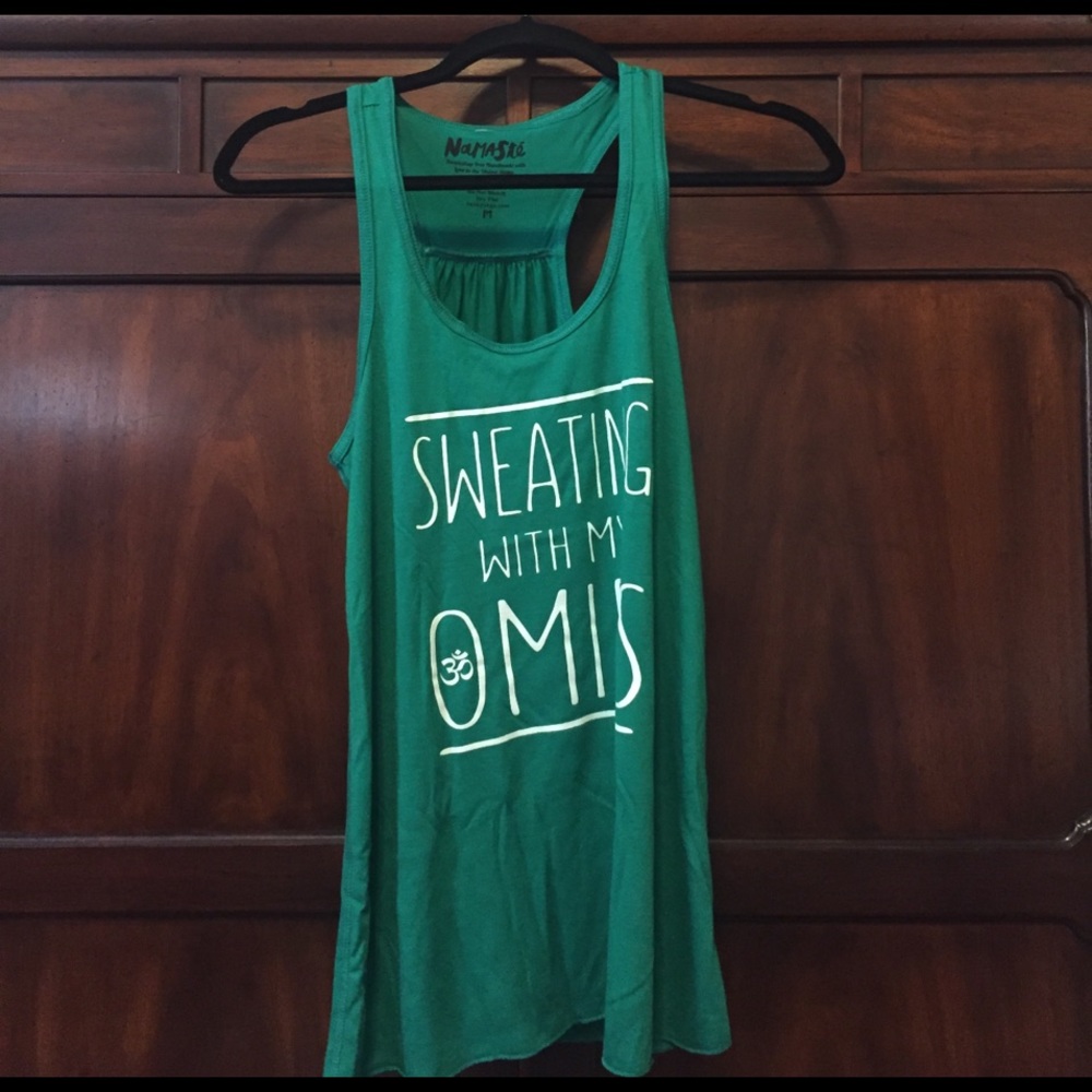 Namaste made with love Tank in size M