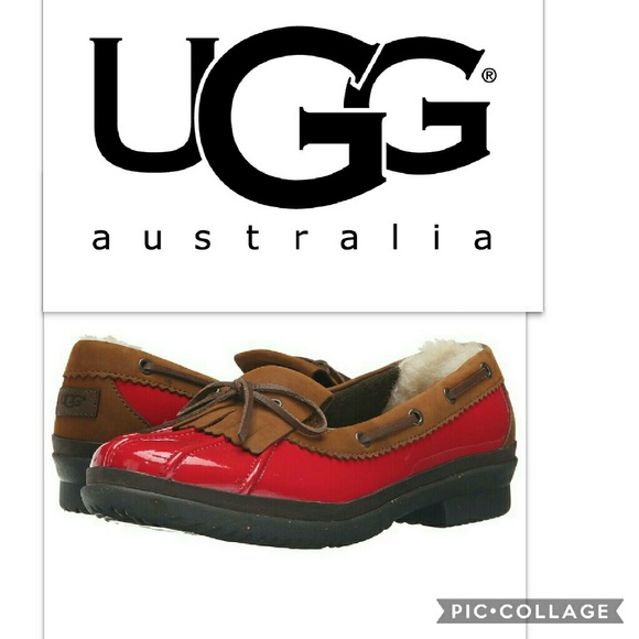UGG Shoes - HP NWB Ugg all weather shearling shoes 10