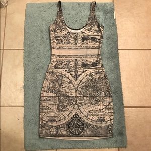 BlackMilk Maps Dress - NEW