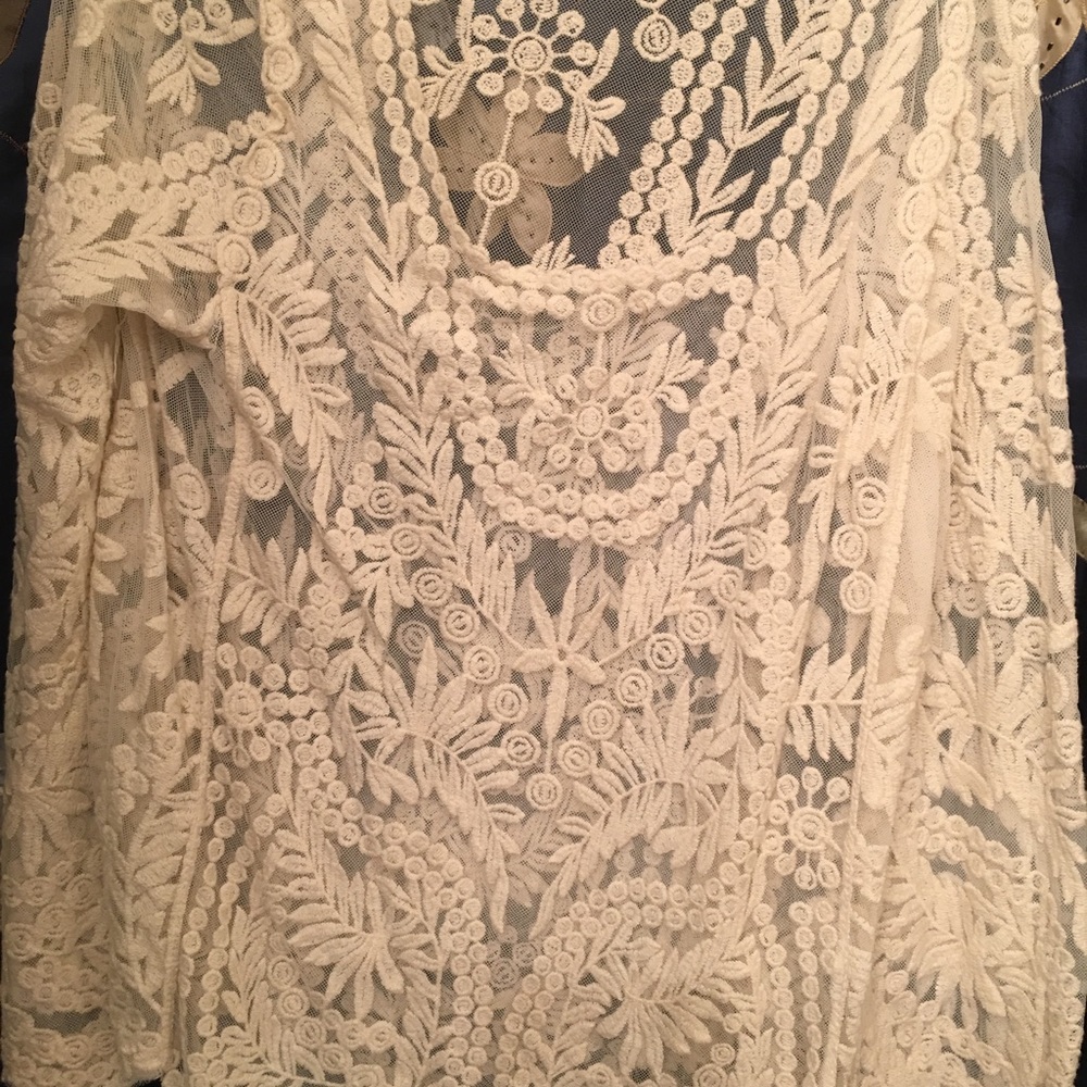 Boho lace shirt
