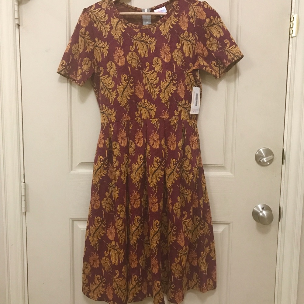 NWT 'Jacquard' Lularoe Amelia dress
