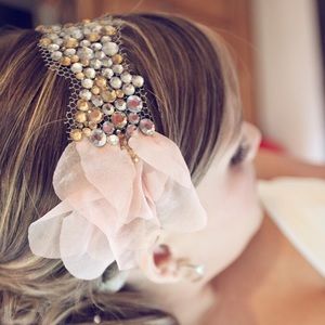 Blush Bridal Headband